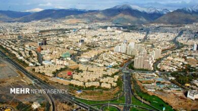 کیفیت هوای تهران قابل قبول و در مرز پاکی است