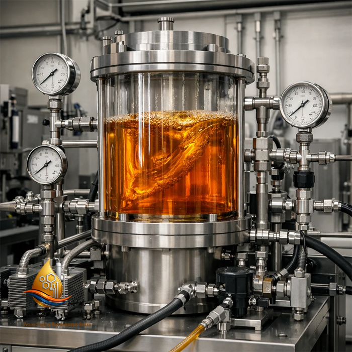 تست صنعتی و کنترل کیفیت روغن