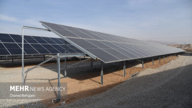 تولید سالانه ۷۰ هزار کیلووات برق خورشیدی در قزوین تولید سالانه ۷۰ هزار کیلووات برق خورشیدی در قزوین
