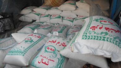 سرهنگ خوش خلقت: ۹۵ تُن برنج احتکار شده در رشت کشف شد
