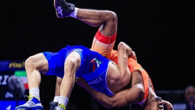 تیم منتخب کشتی فرنگی به ایران برگشت/  محمد بنا با آذربایجان قهرمان ش