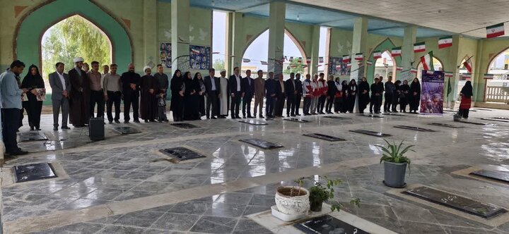 تجدید میثاق با آرمانهای شهدا در تنگستان برگزار شد