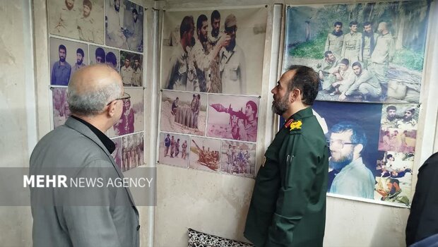 دیدار مسئولان ارشد گیلان با خانواده شهید خوش‌ سیرت در آستانه اشرفیه