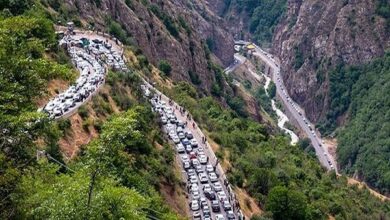 ترافیک نیمه‌سنگین در محورهای شمالی