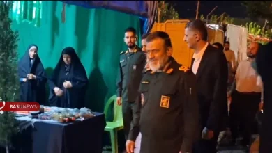 بازدید فرمانده سپاه صاحب الامر(عج) استان قزوین از نمایشگاه اسوه در شهرستان آبیک