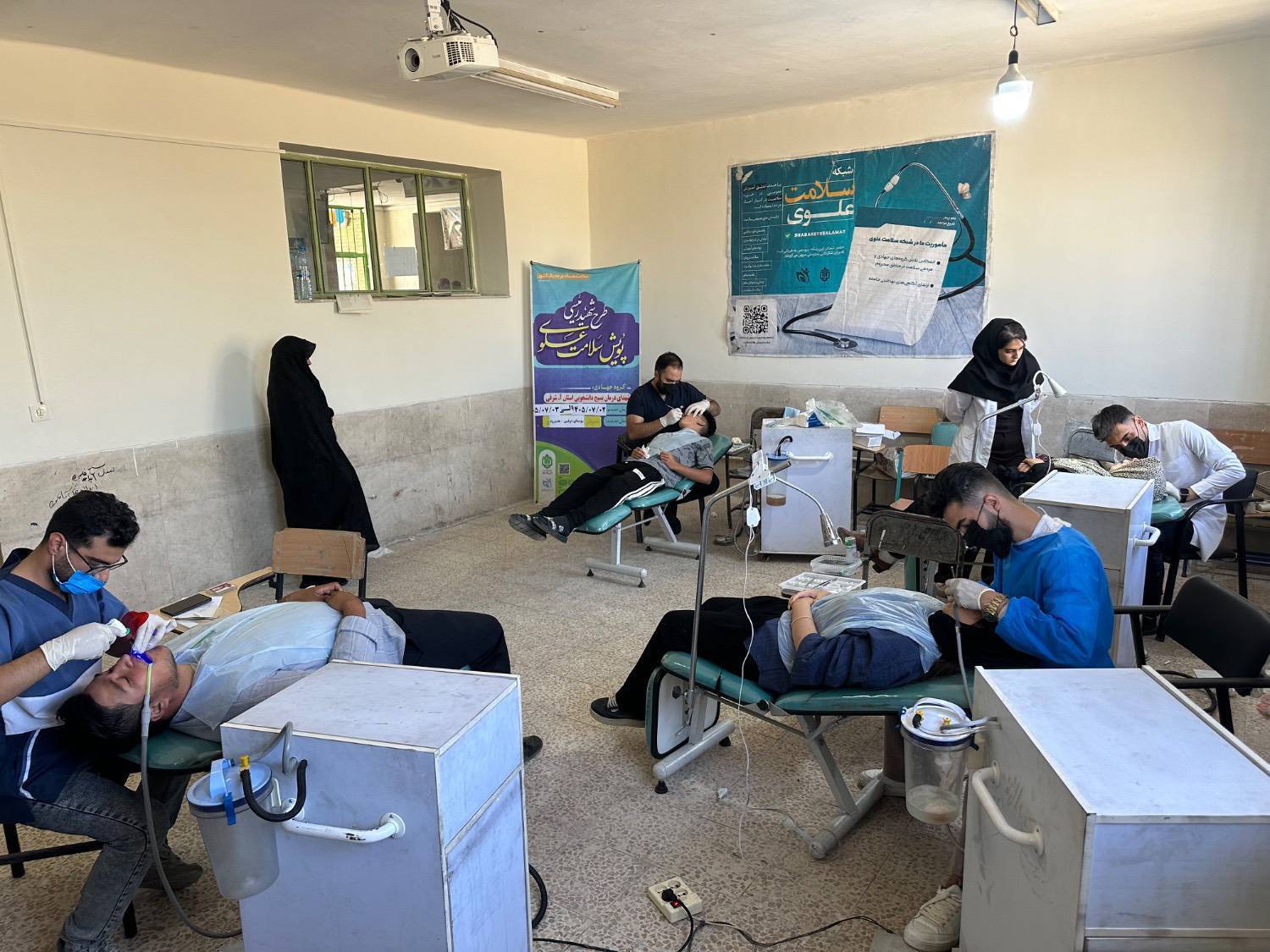 برگزاری اردوی جهادی پزشکی «طرح شهید رئیسی» در روستای ذوالبین هشترود