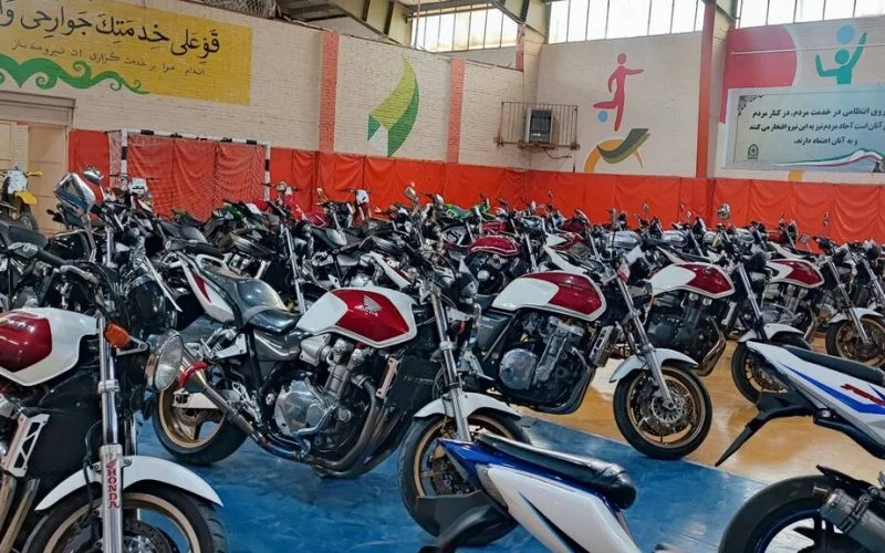 بزرگترین عملیات مقابله با موتورهای سنگین | موتور سیکلت ها برگردانده می‌ شود؟ + فیلم