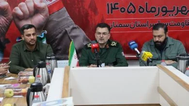 حضور ۴۶ هزار جان‌فدای ایران در رزمایش اقتدار سمنان