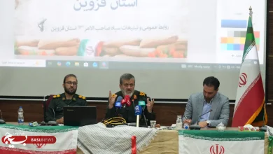 تشریح برنامه‌های هفته دفاع مقدس از سوی سپاه صاحب‌الامر(عج) استان قزوین