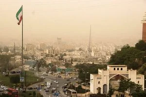 ناسالم بودن هوای شیراز برای گروه‌های حساس