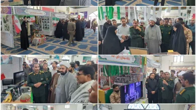 روایت یک‌سال خدمت و جهاد بسیجیان در نمایشگاه «اسوه» نرماشیر