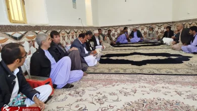 برگزاری نشست روشنگری( جنگ شناختی) در روستای کوشه به مناسبت هفته دفاع مقدس