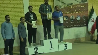 طلای پرتاب وزنه استان به ورزشکار بسیجی بجستان رسید