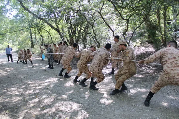 مراسم گرامیداشت «روز سرباز» در گرگان برگزار شد