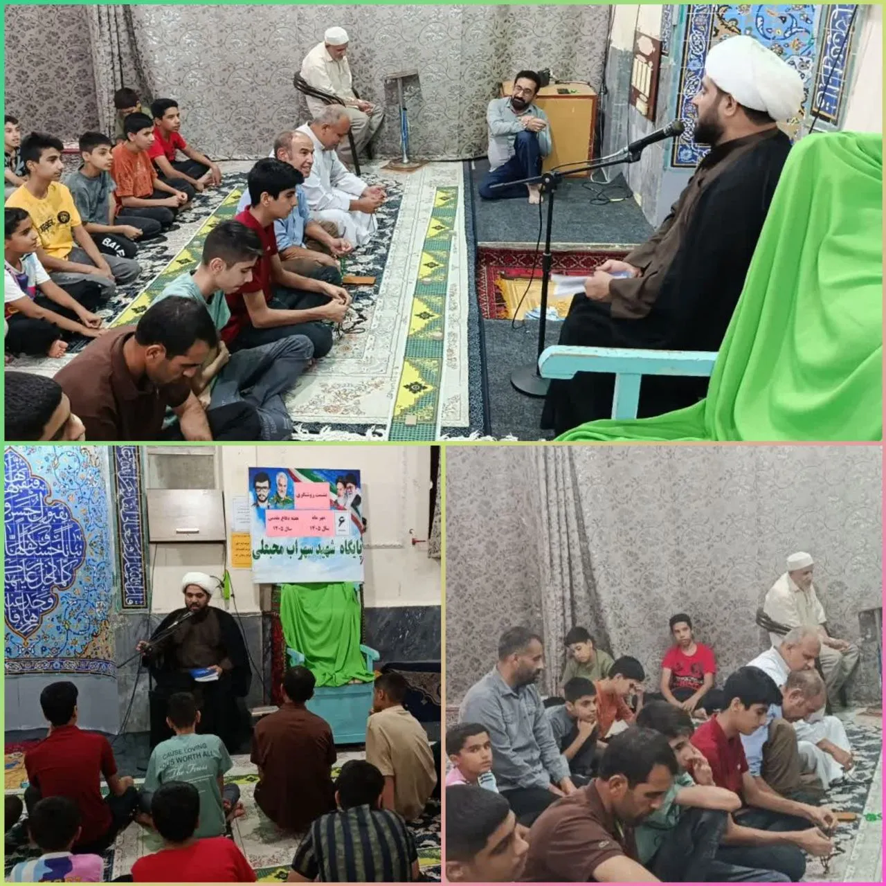 تداوم نشست روشنگری در مسجد حضرت ولی عصر عج هندیجان